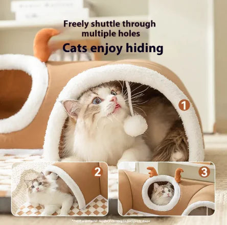 Cozy Cat Play Tunnel